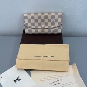 Louis Vuitton Damier Azur full inclusion Wallet